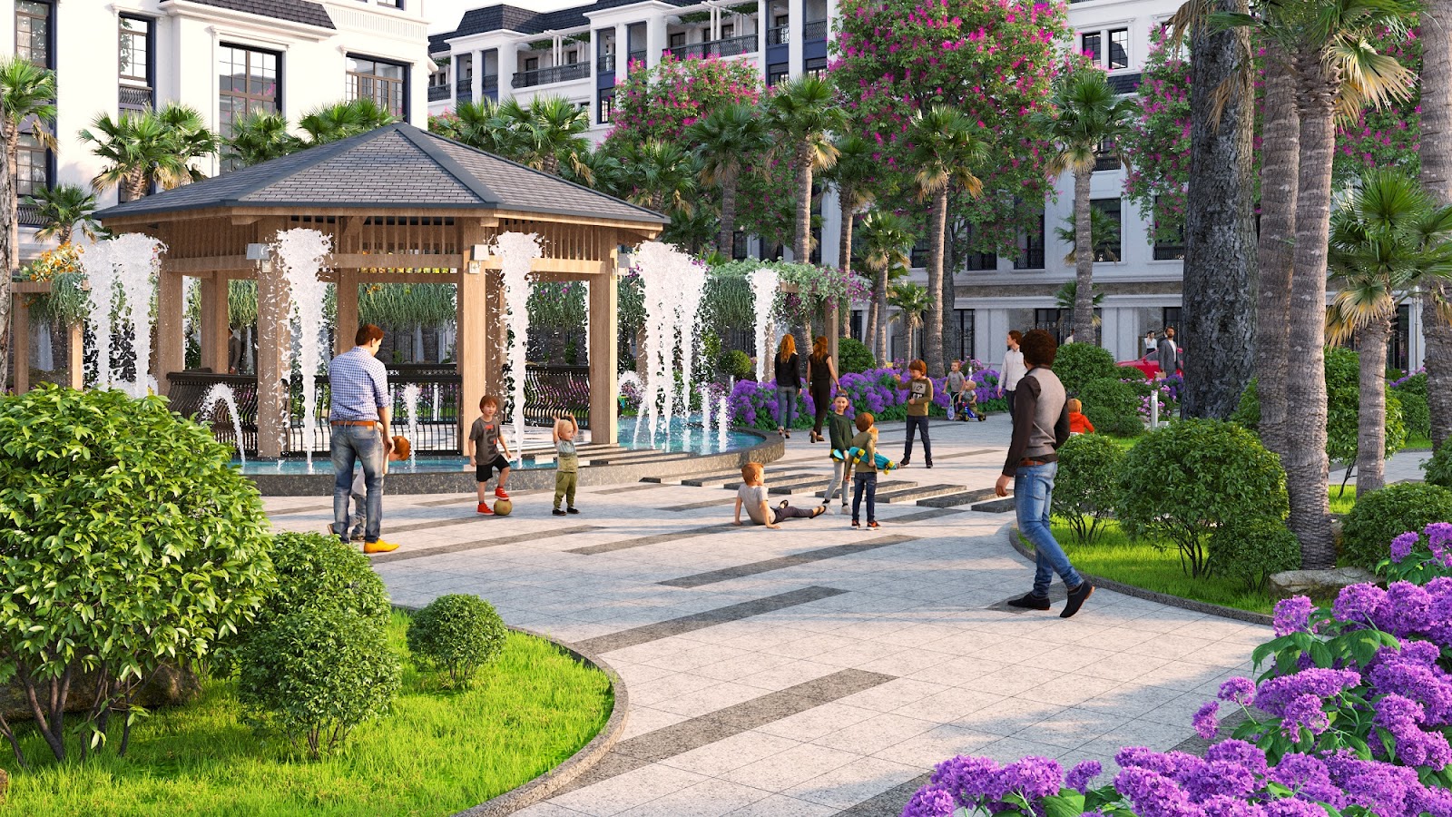 TIỆN ÍCH GREEN LITTLE TOWN