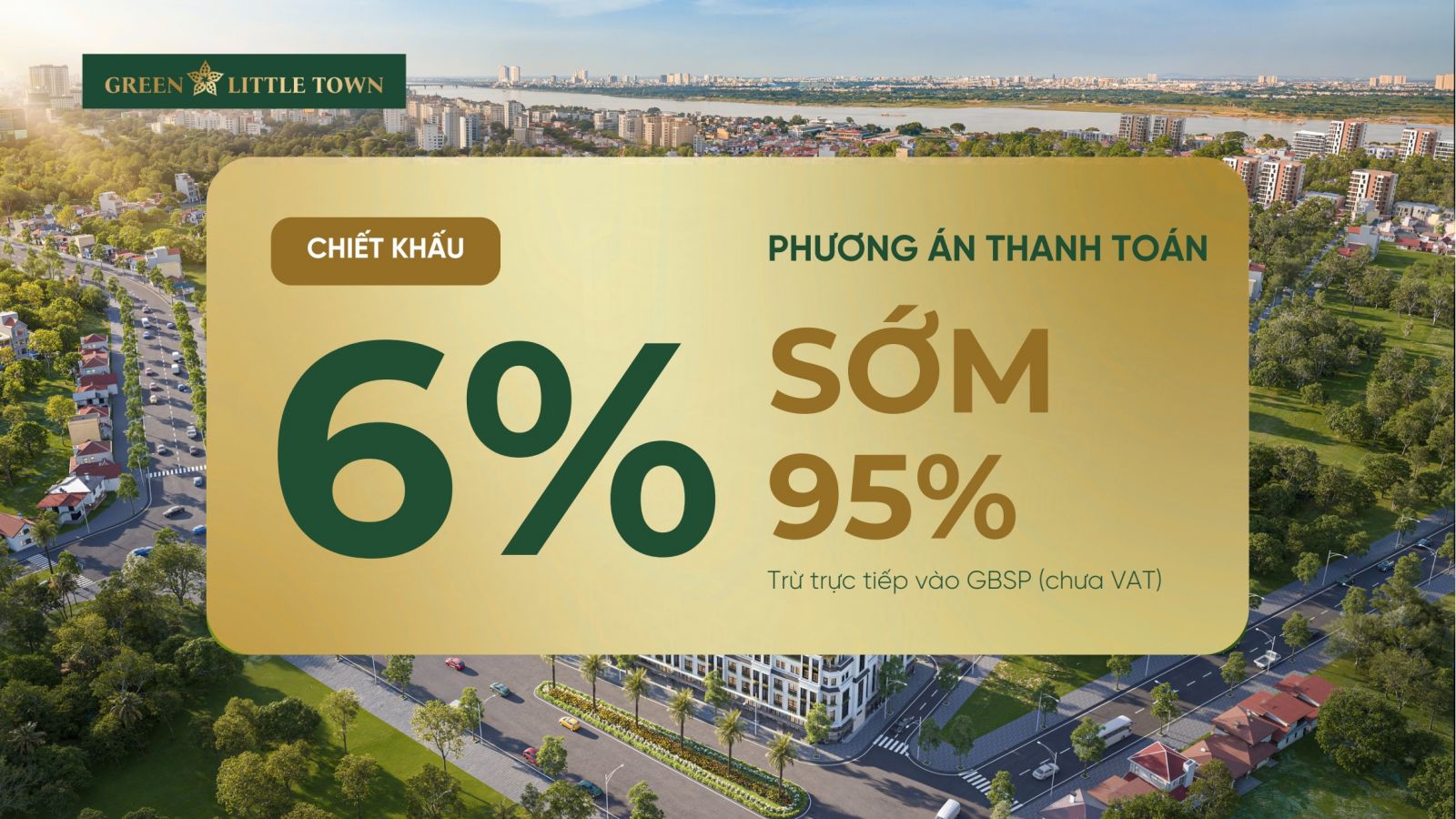 ck 6% thanh toán sớm 95%