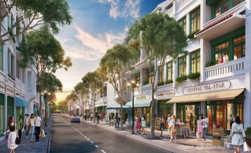 THIẾT KẾ SHOPHOUSE GREEN LITTLE TOWN GIA LÂM